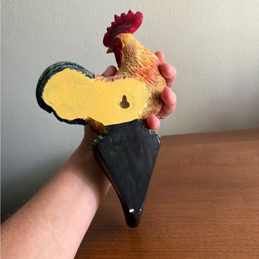 Beautiful RARE Rooster Wall Hook - Picture 3 of 3